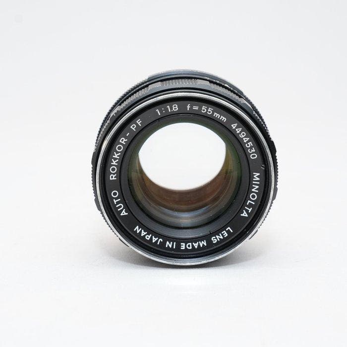 Minolta Auto Rokkor-PF 55mm f/1.8 Cameralens, TV, Hi-fi & Vidéo, Appareils photo analogiques