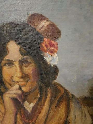Escuela Impresionista Europea (XX) - Campesina