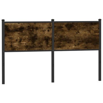 vidaXL Vervangend hoofdbord 150 cm bewerkt hout en staal, Verzenden