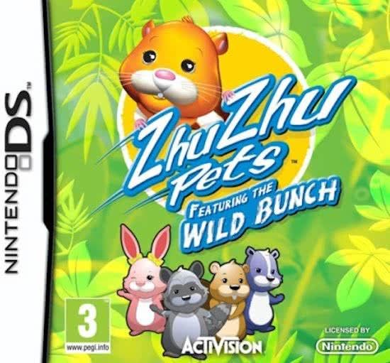 Zhu Zhu Pets Featuring the Wild Bunch (Nintendo DS used, Games en Spelcomputers, Games | Nintendo DS, Ophalen of Verzenden