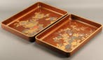 Extra-large(61 cm) Antique Japanese nested wide trays -