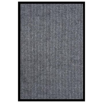 vidaXL Deurmat 80x120 cm gestreept grijs, Verzenden, Nieuw