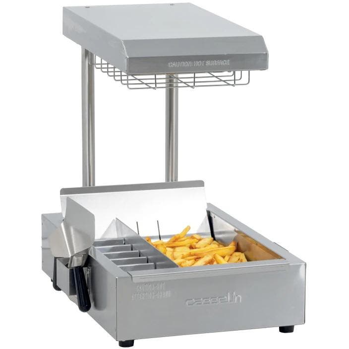 Friet-Warmhouder | 75°C | 1.1kW (230V) | 504x625x636(h)mm, Zakelijke goederen, Horeca | Keukenapparatuur, Nieuw in verpakking