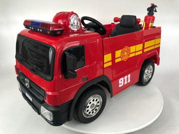 Brandweer Accu Auto, 12 volt elektrische kinderauto!, Ophalen of Verzenden, Nieuw, Afstandsbediening