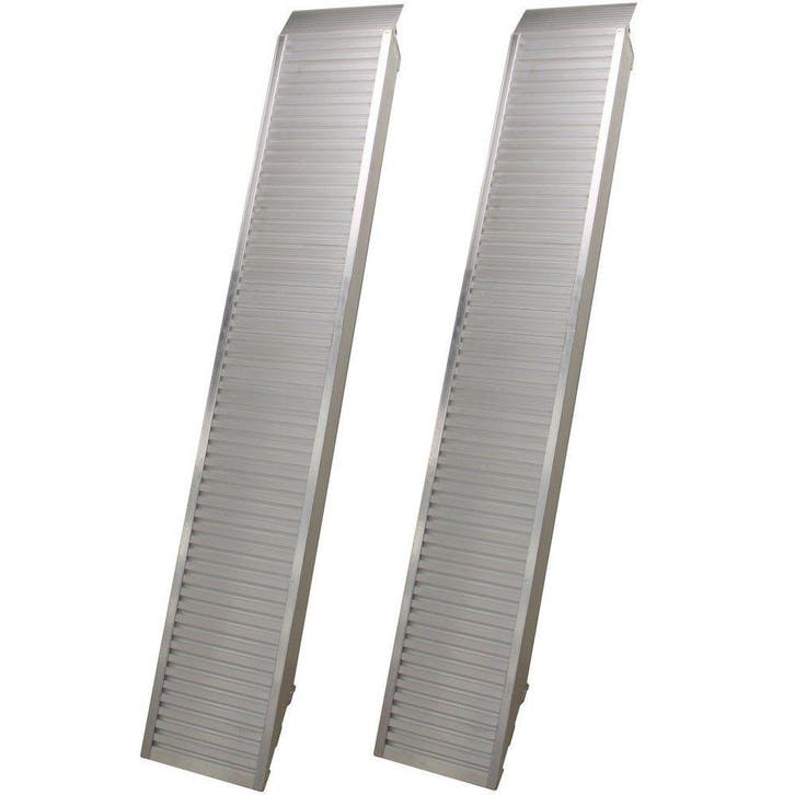 Oprijplaten set 2,5m 2800kg aluminium, Doe-het-zelf en Bouw, Gereedschap | Lasapparaten, Ophalen of Verzenden