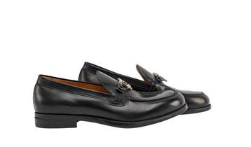 TESTONI - 8 UK - 42 IT - Loafer Shoes Polished Lux Calf, Nieuw