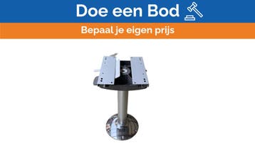 Bieden: Vetus BASE60L  60 cm aluminium pilot seat support, Watersport en Boten, Ophalen of Verzenden, Nieuw