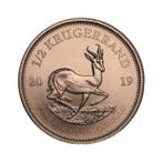 Gouden Krugerrand munt 1/2 troy ounce