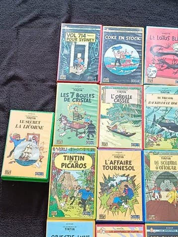 Tintin - 21 VHS - Citel Video