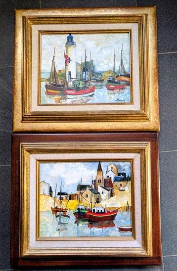 Raymond Préaux (1916-1997) - Marines et Ports bretons