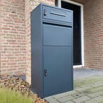 ParcelXL DuoBox -  Pakketbrievenbus met apart postvak, Verzenden, Nieuw, Staal, Staande brievenbus