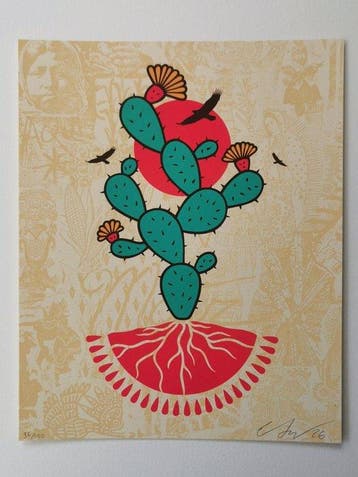 Ernesto Yerena - Connect Below the Surface (Nopal) - Signed