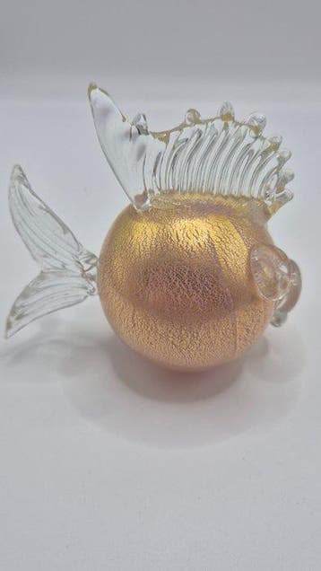 Murano - Sculpture, Murano vis La Murrina - 9.5 cm - Verre