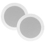 Speakerset Aquasound Twist Spatwaterdicht 45 Watt 135 mm Wit, Ophalen of Verzenden, Bad