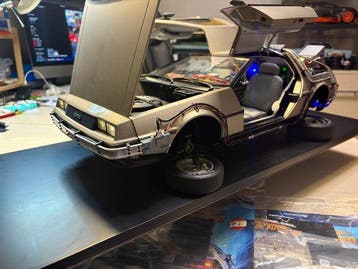 Eagle 1:8 - Coupé miniature - Delorean ritorno al futuro -, Nieuw