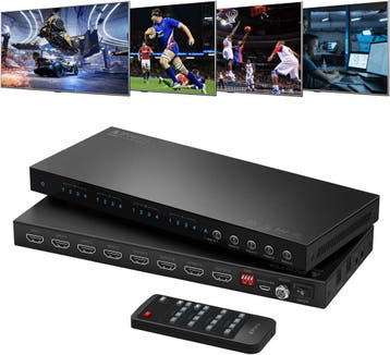 HDMI Matrix 4x4 4K | Tweede kansje | Weg = Weg, Verzenden, Nieuw