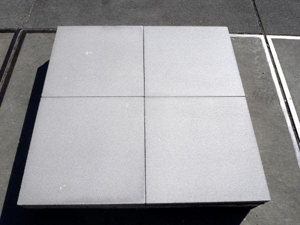 Veiling - 92,16 M2 Betontegel Light Grey 60x60x4,4 Cm, Tuin en Terras, Tegels en Klinkers, Nieuw