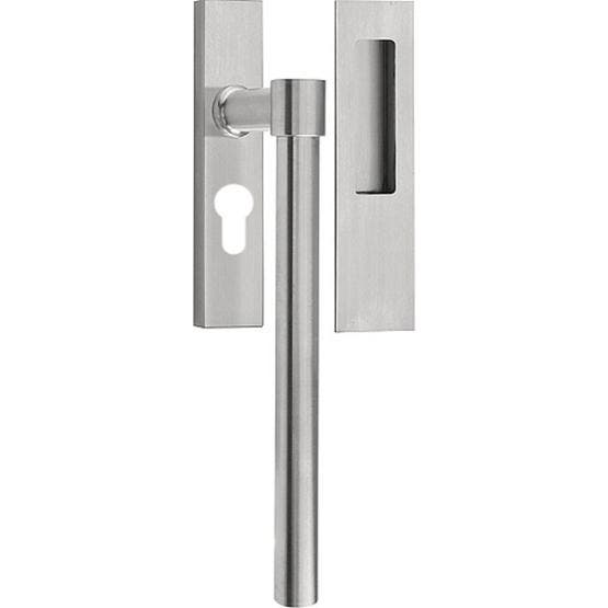 Hef/schuifdeurbeslag PIET BOON PB230Y PC69 mat rvs, Doe-het-zelf en Bouw, Deuren en Vliegenramen, Nieuw