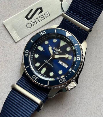 Seiko - Zonder minimumprijs - 5 Sports SRPD51K2 - Automatic, Bijoux, Sacs & Beauté