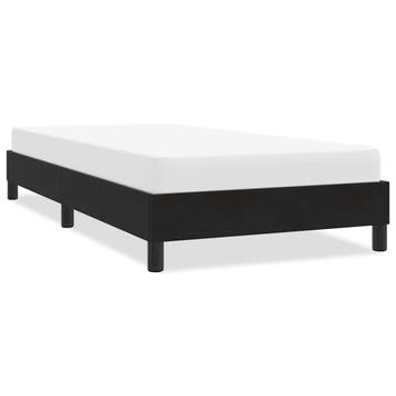 vidaXL Bedframe zonder matras 90x210 cm fluweel zwart, Verzenden, Nieuw