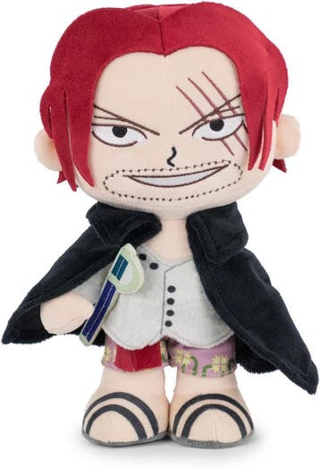 One Piece Shanks Knuffel 28 cm, Verzamelen, Ophalen of Verzenden, Nieuw