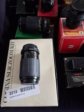 Cosina, Makinon, Sigma, Vivitar, Tamron, Agfa, Cenei Lot de