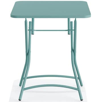 Inklapbare Tafel | BREEZE | Staal | Blauw | In-/Outdoor |, Verzenden