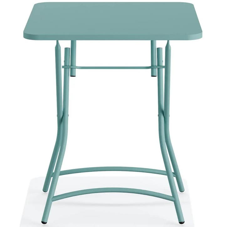 Inklapbare Tafel | BREEZE | Staal | Blauw | In-/Outdoor |, Articles professionnels, Horeca | Équipement de cuisine, Envoi
