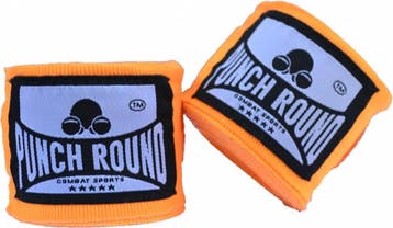 PunchR™ Punch Round™ Perfect Stretch Bandages Oranje 460 cm, Verzenden, Nieuw, Overige, Vechtsportbescherming