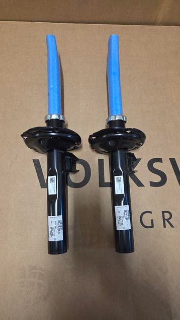 Schokdemper Veerpoot Set VW Golf 7 & 8 Origineel Nieuw, Verzenden