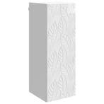 vidaXL Wandkast Hoogglans Wit 33 x 34,5 x 90 cm Bewerkt hout, Verzenden, Nieuw