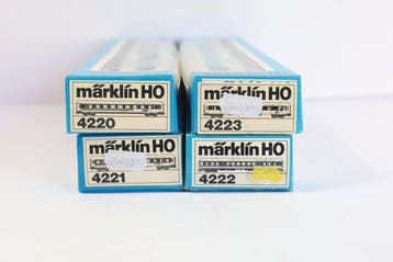 Märklin H0 - 4220/4221/4222/4223 - Modeltrein personenwagen, Nieuw