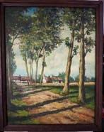 Belgische school (XX) - Rural landscape