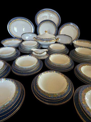 Bernardaud - Tafelservies (66) - Frutti Fiori - Porselein -