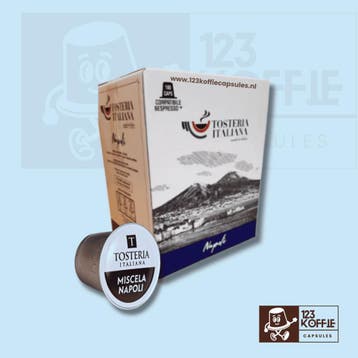 Sterke espresso capsules Nespresso® – Napoli blend 100 stuks, Verzenden, Nieuw