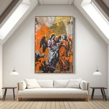 Dine Chanima (XX-XXI) - (XXL) Giant Divine Whisper On Walls