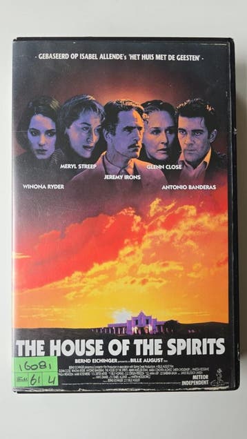 THE HOUSE OF THE SPIRITS (EX RENTAL) (VHS), Cd's en Dvd's, Gebruikt