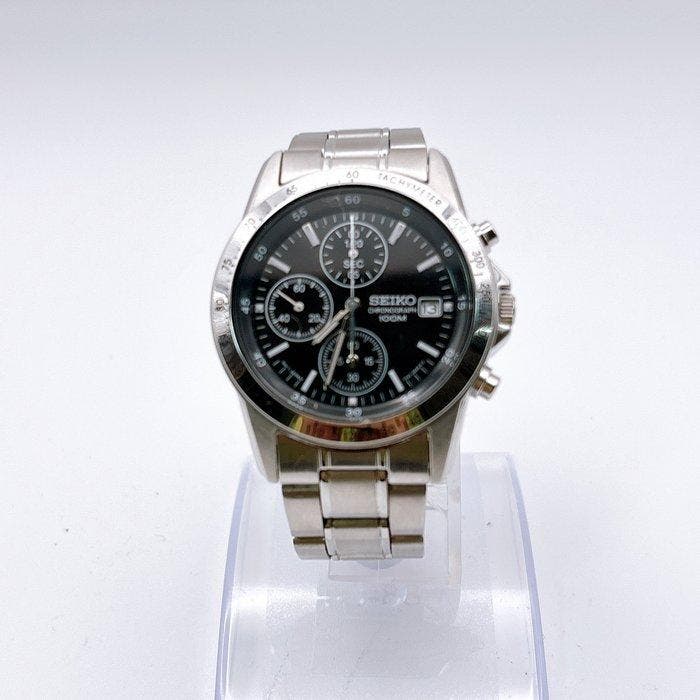 Seiko - Chronograph 100M (7T92 movement) - Zonder, Bijoux, Sacs & Beauté, Montres | Anciennes | Antiquités