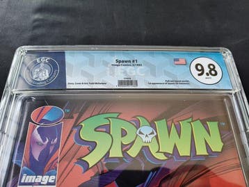 Spawn 1 - EGC 9.8 - 1 Graded comic - Eerste druk, Boeken, Nieuw