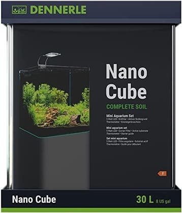 Dennerle Nano Cube Aquarium Complete Soil 30L, Verzenden, Nieuw