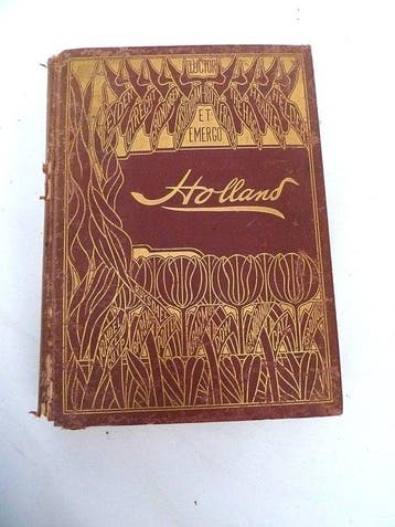 Divers - Lot with 6 books on Holland - 1875-1919