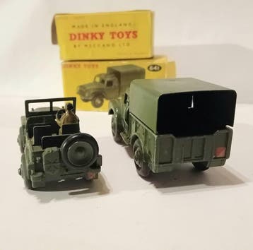Dinky Toys 1:43 - Model vrachtwagen (2) - Austin Champ (674), Nieuw