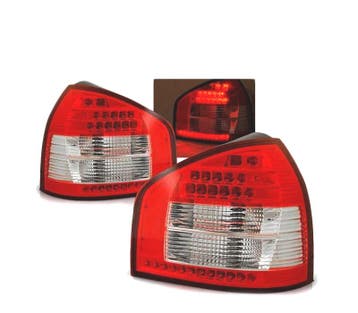 FEUX ARRIÈRE POUR AUDI A3 96-00 LED ROUGE BLANC, Verzenden