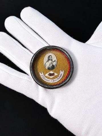 Reliquaire - En alliage - 1850-1900 - St Thérèse de Lisieux
