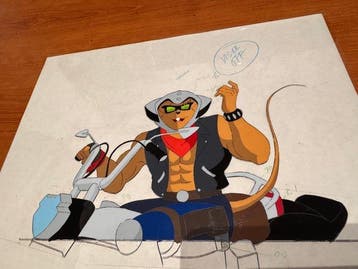 Marvel Studios - 2 Original colour page - Biker Mice From, Nieuw in verpakking
