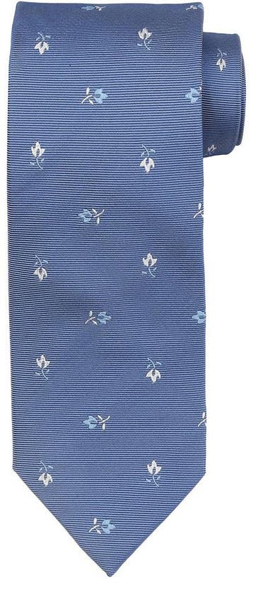 Suitable Stropdas Zijde Bloem Blauw maat  Heren, Kleding | Heren, Stropdassen, Verzenden, Nieuw, Blauw, Suitable