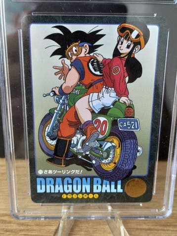 Dragon Ball Visual Adventure Son Goku & Chi-chi Graded card