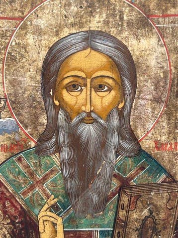 Icoon - Sint-Charalambos - Hout