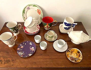Collection thématique - Service à thé et à café, tasses