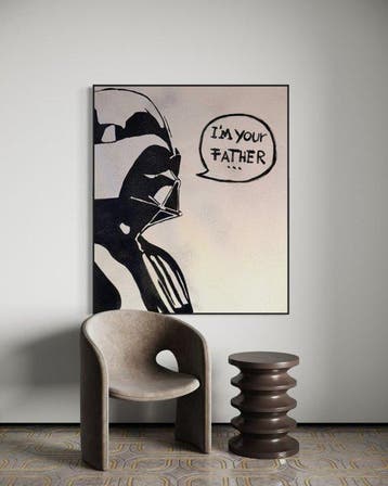 Timo Wedell - I am your Father - XL - Timo‘s Lichtenstein